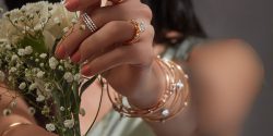 ست دستبند و انگشتر طلا + مدل دستبند و انگشتر طلا اینستاگرام