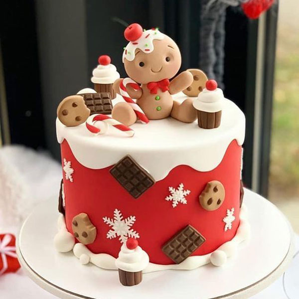 مدل کیک کریسمس کیک کریسمس ۲۰۲۳ کاپ کیک کریسمس کیک بابانوئل کیک تولد کیک آدم برفی ;d; ;vdsls 2024 