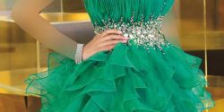  مدل لباس دکلته کوتاه عروسکی اینستا + پیراهن دکلته دخترانه