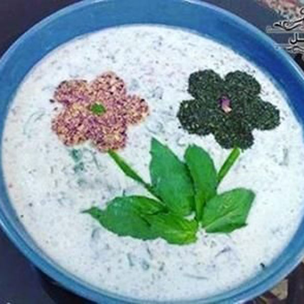 تزیین ماست تزیین ماست ساده تزیین ماست با نعناع تزیین ماست و خیار برای مهمانی تزیین ماست با زعفران تزیین ماست برای عروس تزیین ماست در کاسه های کوچک jcddk lhsj
