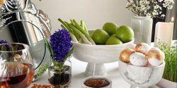 مدل سفره هفت سین ساده و شیک اینستا برای عید 1403