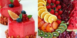 ایده دیزاین و چیدمان میوه برای یک پذیرایی شیک و خیره کننده