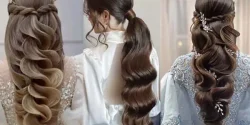 مدل شینیون باز جدید شیک + شینیون شیک و مجلسی دخترانه
