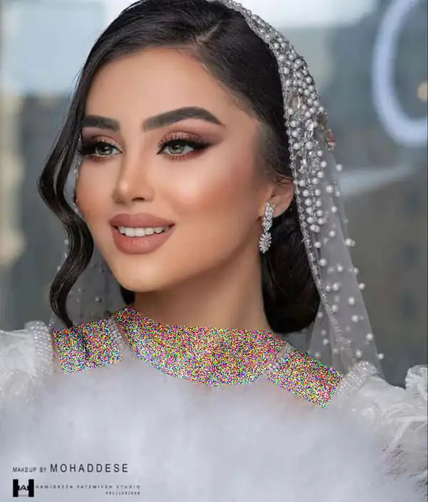 شینیون و میکاپ عروس اینستاگرام