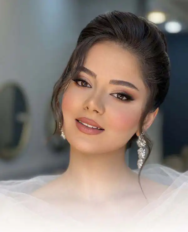 شینیون و میکاپ عروس اینستاگرام