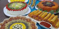 تزیین غذا برای مهمانی و تولد + زیباترین دیزاین غذا و سفره آرایی