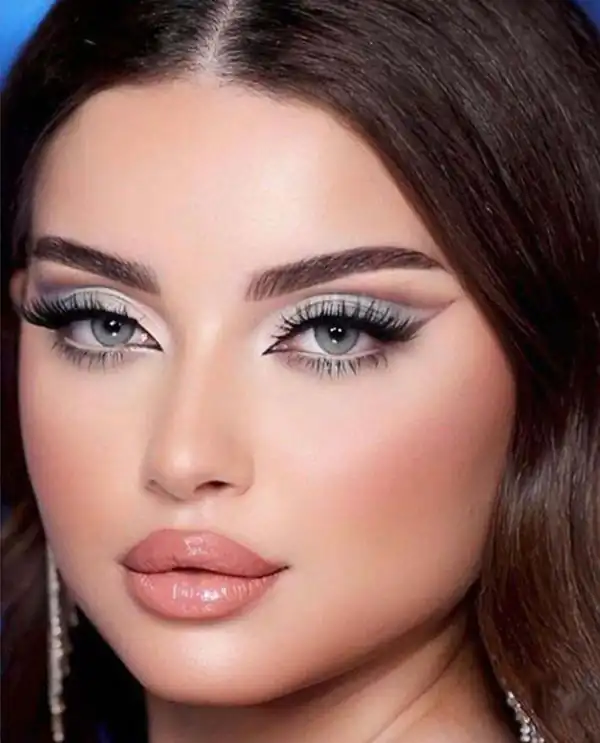 مدل آرایش مجلسی شیک دخترانه