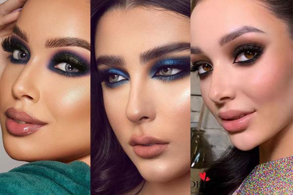 مدل آرایش ساده اسموکی