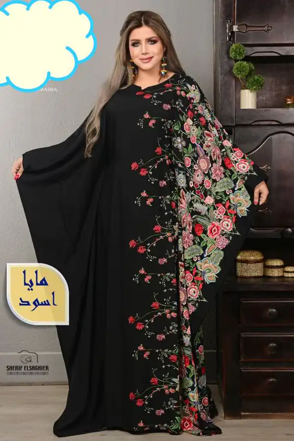 مدل مانتو گل دوزی شده جدید