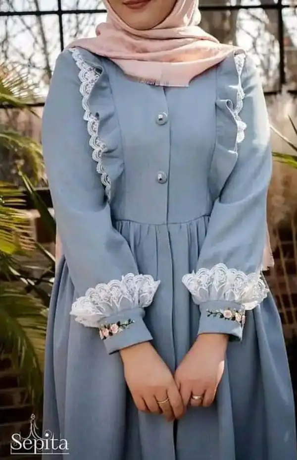 مدل مانتو پیراهنی دخترانه