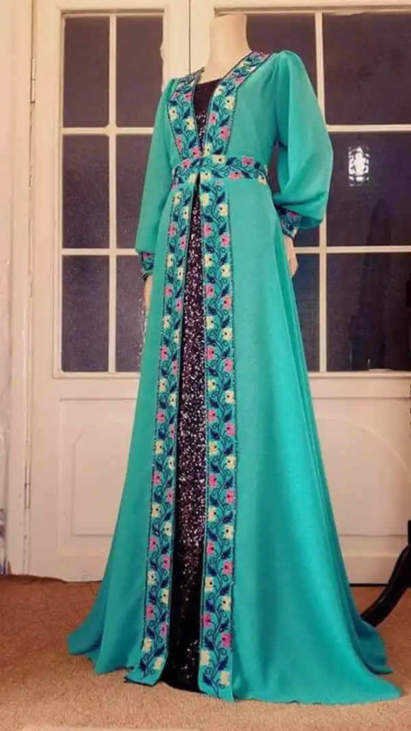 مدل مانتو سوزن دوزی مجلسی