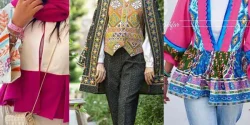 مانتو سوزن دوزی شده شیک و لاکچری برای بانوان سخت پسند