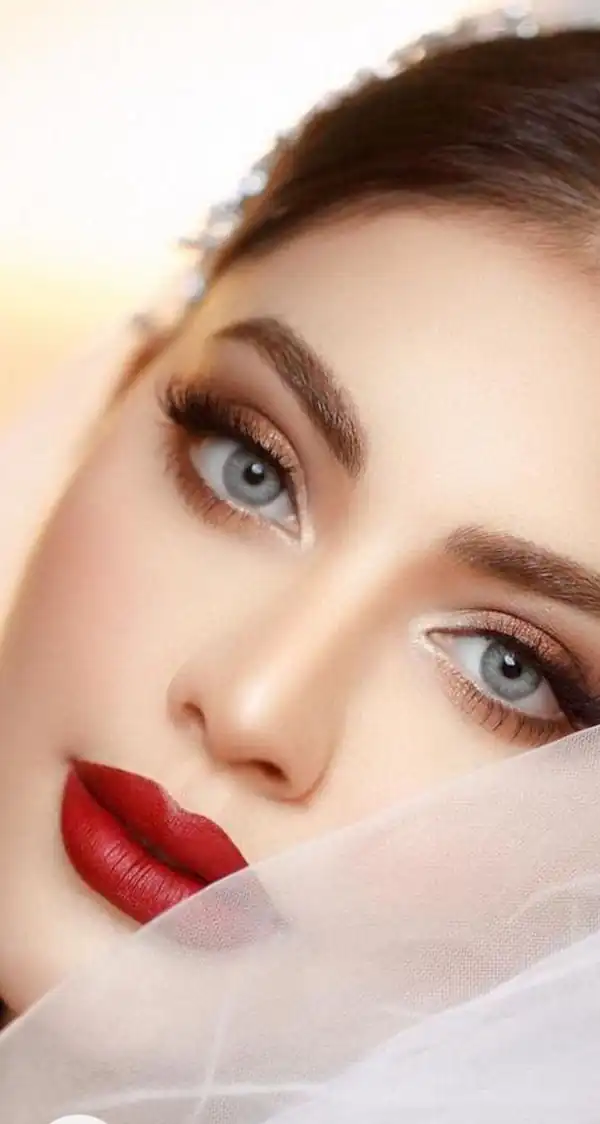 مدل آرایش چشم لایت عروس