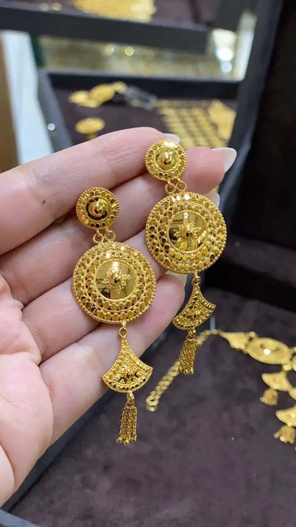 مدل گوشواره طلا اماراتی