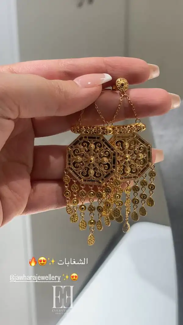 مدل گوشواره طلا اماراتی