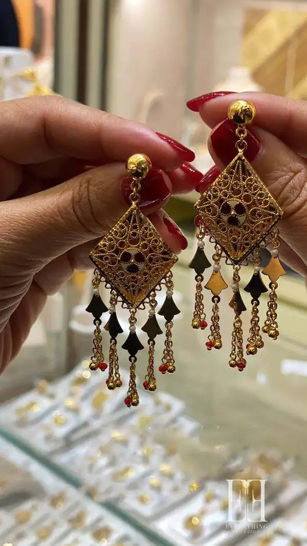 مدل گوشواره طلا اماراتی