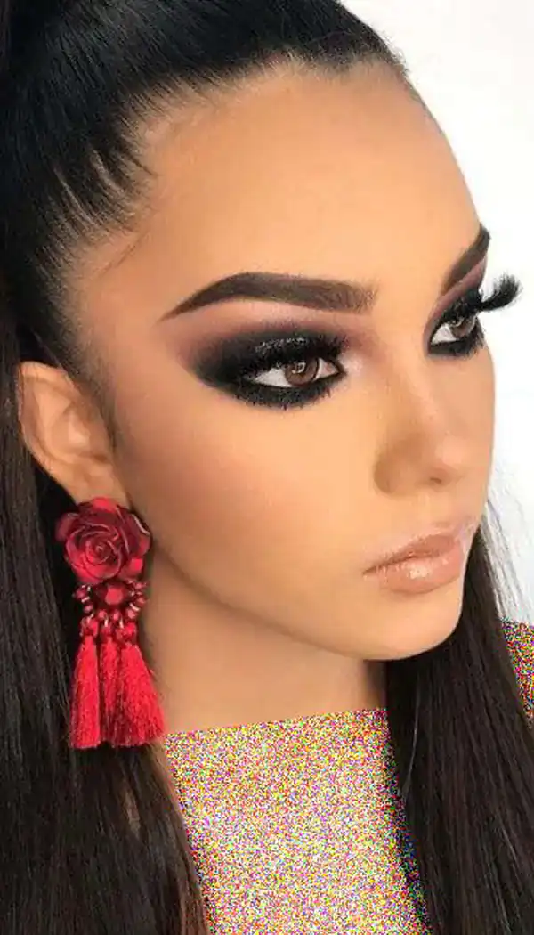 مدل میکاپ اسموکی آرایش اسموکی ساده آرایش اسموکی شاین آرایش اسموکی لایت انواع میکاپ سایه اسموکی آموزش سایه اسموکی