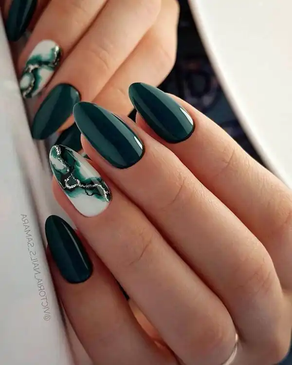 طراحی ناخن ماربل