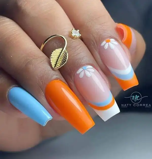 طراحی ناخن تابستانی جدید