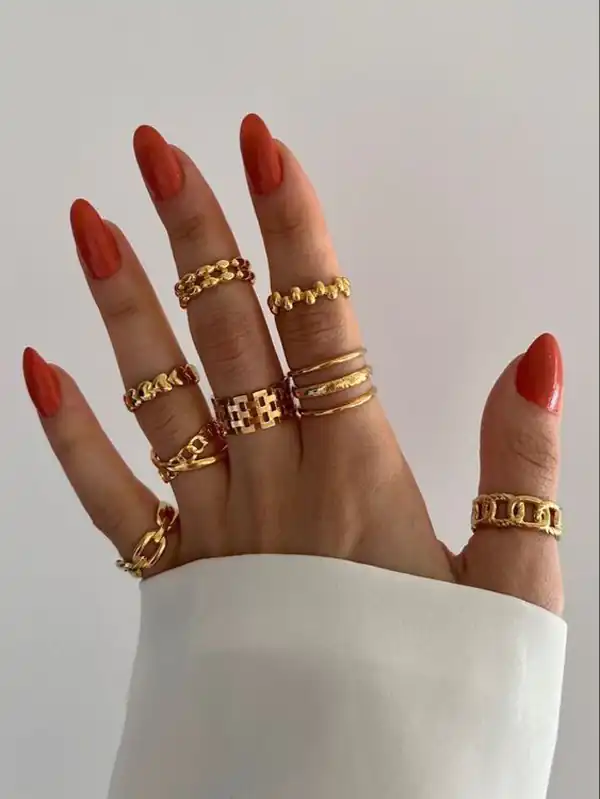 مدل انگشتر طلا زنانه باکلاس
