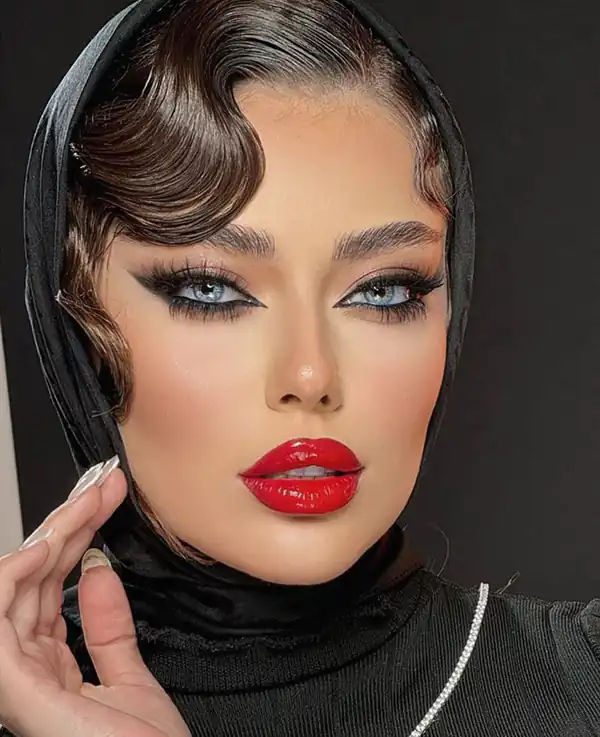 آرایش با حجاب ایرانی