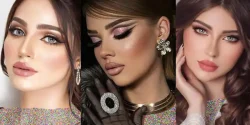مدل آرایش اروپایی دخترانه شیک و مجلسی برای مراسم عروسی