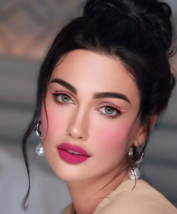 مدل آرایش دخترانه ساده