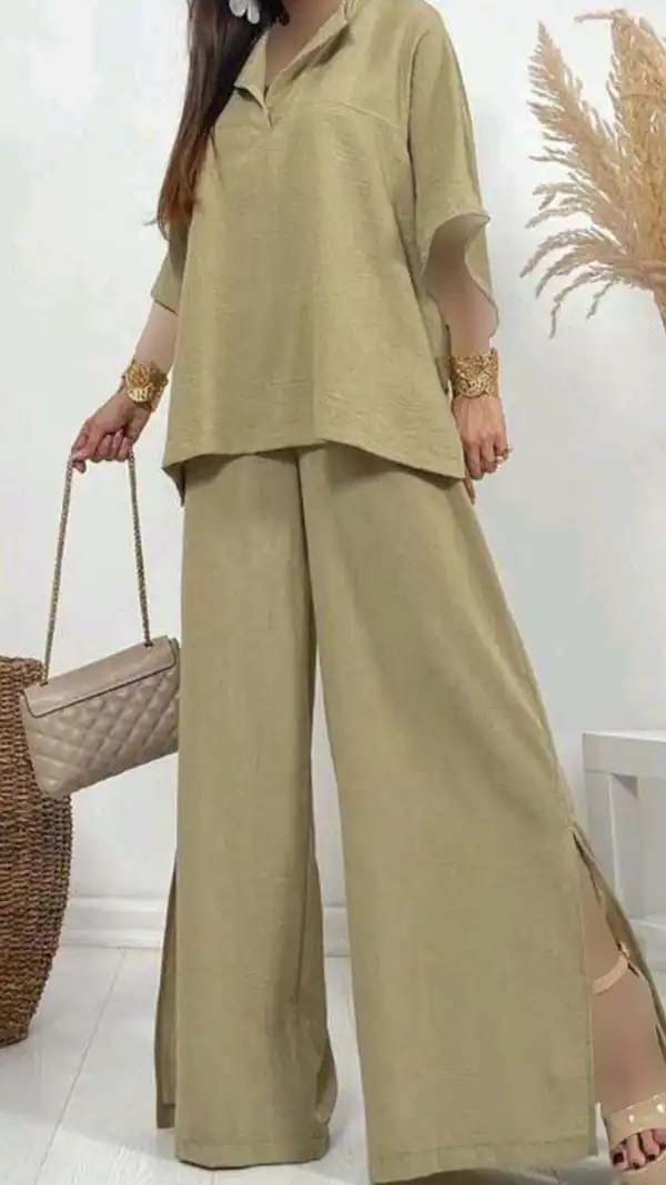 مدل مانتو با پارچه لنین ساده