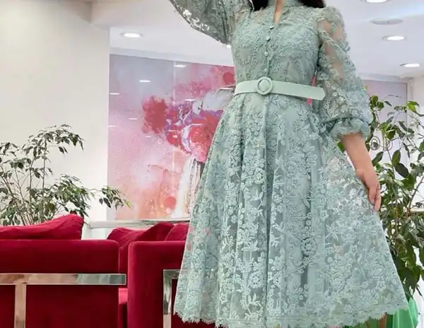 مدل لباس مجلسی گیپور