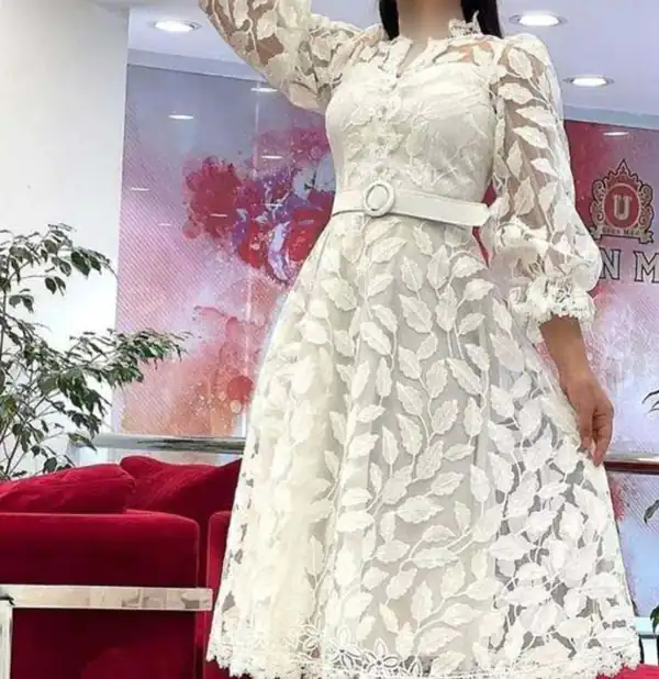 مدل لباس مجلسی گیپور