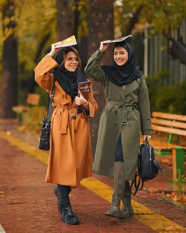 مدل مانتو دانشجویی بلند