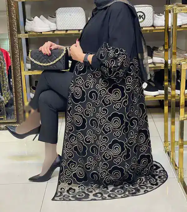 مدل مانتو گیپور دار