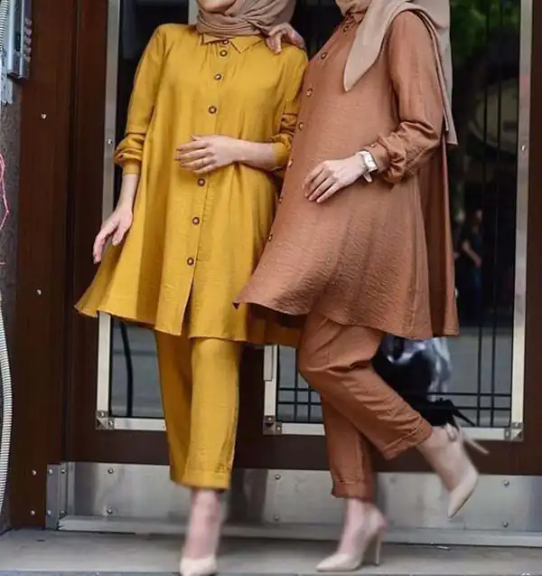 مدل مانتو لنین جلو بسته