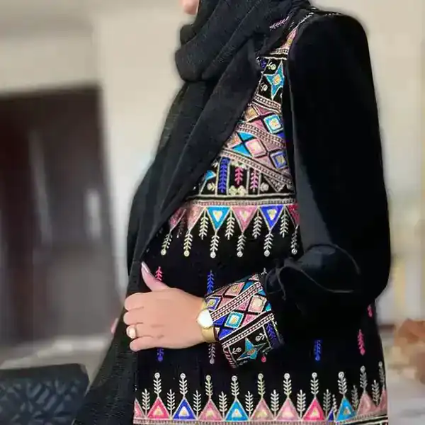 مدل مانتو سوزن دوزی شیک