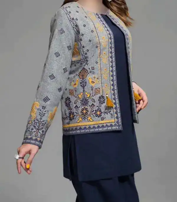 مدل مانتو سوزن دوزی شیک