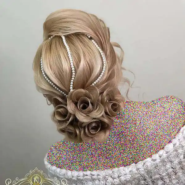 مدل شینیون بسته جدید
