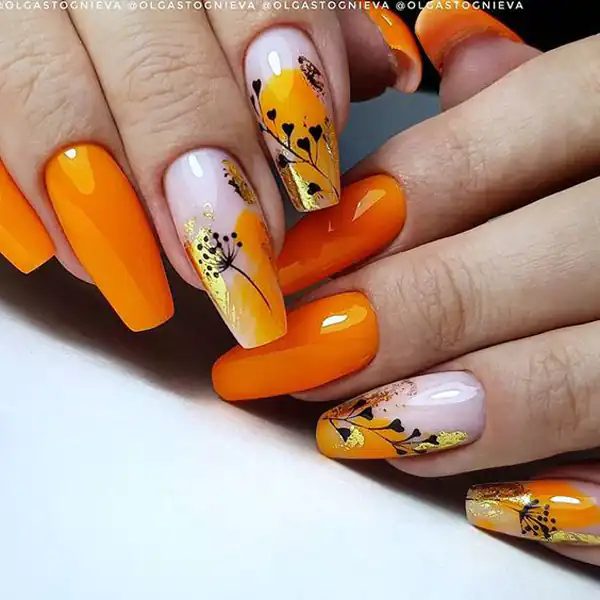 مدل طراحی ناخن شلوغ