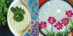 تزیین ماست و خیار مجلسی و شیک برای مهمانی های ویژه
