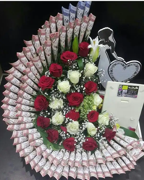 تزیین پول برای عروسی