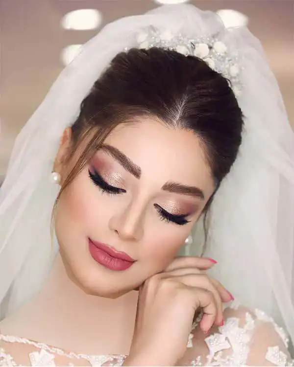 انواع میکاپ دخترانه برای عروس