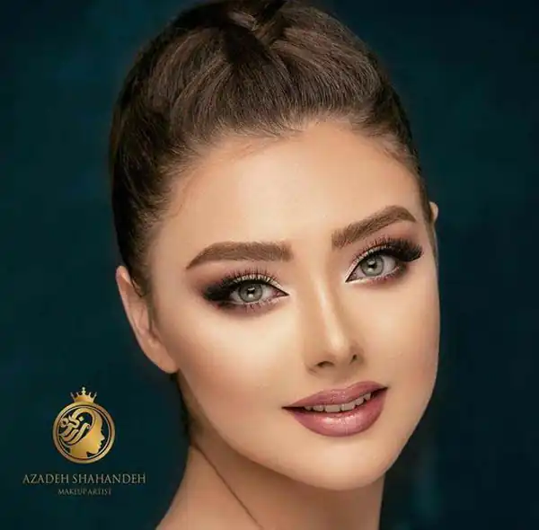 مدل آرایش صورت ملایم مجلسی