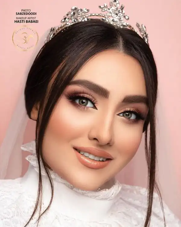 مدل آرایش صورت ملایم مجلسی