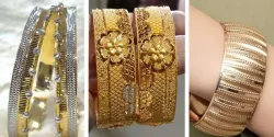 جدیدترین مدل النگو طلا تک پوش برای خانم های خاص پسند