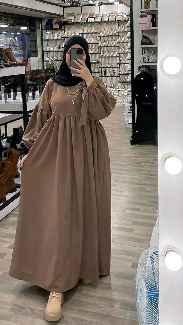 مدل مانتو کفتان بلند و خنک