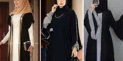 مدل مانتو مجلسی بلند مشکی از جدیدترین ژورنال های روز تهران