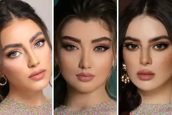 مدل آرایش لایت ساده