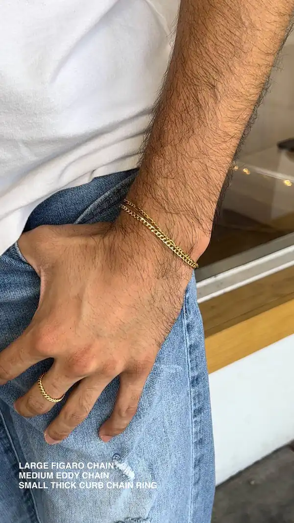 مدل دستبند طلا مردانه