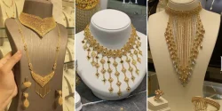 مدل گردنبند طلا عربی شیک و مجلسی از جدیدترین کالکشن ها