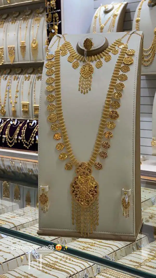 مدل گردنبند عربی بزرگ