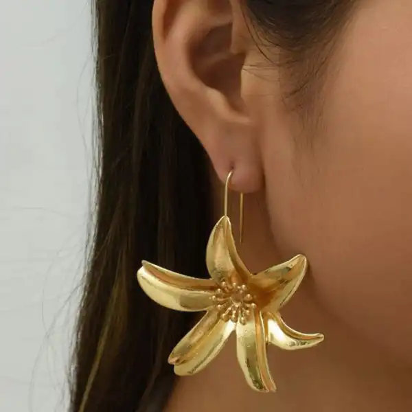 مدل گوشواره طلا هندی جدید